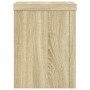 Plant stands 2 units oak wood Sonoma 15x15x20 cm by , Pot stands - Ref: Foro24-852890, Price: 26,60 €, Discount: %