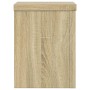 Plant stands 2 units oak wood Sonoma 15x15x20 cm by , Pot stands - Ref: Foro24-852890, Price: 26,60 €, Discount: %