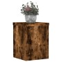 Plant stands 2 units smoked oak wood 15x15x20 cm by , Pot stands - Ref: Foro24-852892, Price: 26,99 €, Discount: %