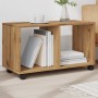 Engineered wood artisan rolling cabinet 72x33x42.5 cm by , Side tables - Ref: Foro24-853145, Price: 41,01 €, Discount: %