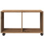 Engineered wood artisan rolling cabinet 72x33x42.5 cm by , Side tables - Ref: Foro24-853145, Price: 41,01 €, Discount: %