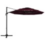 4-level umbrella with a 3x3 m burgundy aluminum pole by vidaXL, Umbrellas - Ref: Foro24-313832, Price: 158,75 €, Discount: %