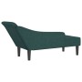 Chaiselongue-Sofa mit dunkelgrünen Kissen von , Tagesbetten - Ref: Foro24-4007600, Preis: 145,28 €, Rabatt: %