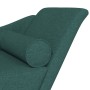 Chaiselongue-Sofa mit dunkelgrünen Kissen von , Tagesbetten - Ref: Foro24-4007600, Preis: 145,28 €, Rabatt: %