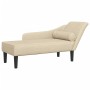 Daybed sofa with cream fabric cushions by , Daybeds - Ref: Foro24-4007602, Price: 134,88 €, Discount: %