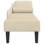 Tagesbettsofa mit cremefarbenen Kissen von , Tagesbetten - Ref: Foro24-4007602, Preis: 134,88 €, Rabatt: %