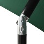 Umbrella with LED and green steel pole 2x3 m by vidaXL, Umbrellas - Ref: Foro24-313786, Price: 55,10 €, Discount: %