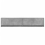 Wall-mounted TV unit with LED in concrete gray, 180x31x38 cm. by , TV Furniture - Ref: Foro24-3307950, Price: 164,06 €, Disco...