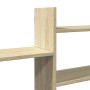 Engineered oak Sonoma wood wall shelf 167.5x18x68 cm by , Shelves and shelves - Ref: Foro24-853319, Price: 39,36 €, Discount: %