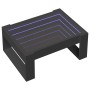 Mitteltisch mit Infinity LED Schwarz 70x53x30 cm von , Couchtisch - Ref: Foro24-847631, Preis: 103,30 €, Rabatt: %