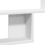 Engineered wood white wall shelf 100x15x70 cm by , Shelves and shelves - Ref: Foro24-853191, Price: 36,24 €, Discount: %