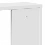 Engineered wood white wall shelf 100x15x70 cm by , Shelves and shelves - Ref: Foro24-853191, Price: 36,24 €, Discount: %