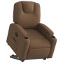 Sillón reclinable elevable de tela marrón de , Sillones - Ref: Foro24-3204372, Precio: 271,75 €, Descuento: %