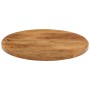 Solid mango wood round table top Ø 60x2.5 cm by , Table tops - Ref: Foro24-370074, Price: 67,09 €, Discount: %