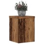 Soportes de plantas 2 uds madera roble envejecido 15x15x20 cm de , Soportes para macetas - Ref: Foro24-852895, Precio: 26,99 ...