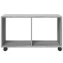 Armario con ruedas madera ingeniería gris Sonoma 72x33x42,5 cm de , Mesas auxiliares - Ref: Foro24-853142, Precio: 40,80 €, D...