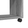 Armario con ruedas madera ingeniería gris Sonoma 72x33x42,5 cm de , Mesas auxiliares - Ref: Foro24-853142, Precio: 40,80 €, D...