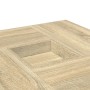 Engineered wood Sonoma oak coffee table 80x80x40 cm by , Coffee table - Ref: Foro24-853175, Price: 80,99 €, Discount: %