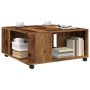 Engineered wood aged color coffee table 80x80x40 cm by , Coffee table - Ref: Foro24-853180, Price: 80,07 €, Discount: %