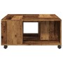 Mesa de centro madera ingeniería color envejecido 80x80x40 cm de , Mesas de centro - Ref: Foro24-853180, Precio: 80,99 €, Des...