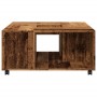 Mesa de centro madera ingeniería color envejecido 80x80x40 cm de , Mesas de centro - Ref: Foro24-853180, Precio: 80,99 €, Des...