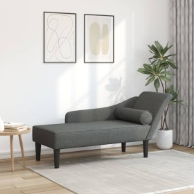 Daybed sofa with dark gray fabric cushions by , Daybeds - Ref: Foro24-4007597, Price: 126,99 €, Discount: %