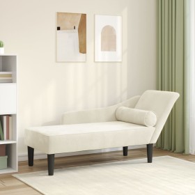 Sofa with cream velvet cushions by , Daybeds - Ref: Foro24-4007595, Price: 154,32 €, Discount: %