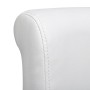 Sillas de comedor 4 unidades cuero sintético blanco de vidaXL, Sillas de comedor - Ref: Foro24-241729, Precio: 285,06 €, Desc...