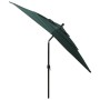 3-tier parasol with green aluminum pole 2.5x2.5 m by vidaXL, Umbrellas - Ref: Foro24-313837, Price: 74,09 €, Discount: %