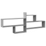 Engineered wood Sonoma gray wall shelf 167.5x18x68 cm by , Shelves and shelves - Ref: Foro24-853322, Price: 40,40 €, Discount: %