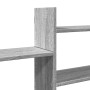 Engineered wood Sonoma gray wall shelf 167.5x18x68 cm by , Shelves and shelves - Ref: Foro24-853322, Price: 40,40 €, Discount: %