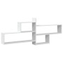 Estantería de pared madera ingeniería blanca 167,5x18x68 cm de , Estantes y estanterías - Ref: Foro24-853317, Precio: 46,57 €...