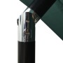 3-tier parasol with green aluminum pole 2.5x2.5 m by vidaXL, Umbrellas - Ref: Foro24-313837, Price: 74,09 €, Discount: %