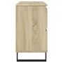 Badezimmerschrank aus Sonoma-Eichen-Ingenieurholz 80x33x60 cm von , Badezimmermöbel - Ref: Foro24-849684, Preis: 93,12 €, Rab...