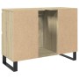 Mueble de baño madera de ingeniería roble Sonoma 80x33x60 cm de , Muebles de baño - Ref: Foro24-849684, Precio: 89,76 €, Desc...