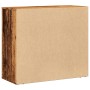 Aparador madera de ingeniería madera envejecida 80x33x70 cm de , Aparadores - Ref: Foro24-857075, Precio: 88,91 €, Descuento: %