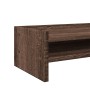 Soporte de pantalla madera ingeniería marrón roble 100x24x16 cm de , Bases y elevadores para ordenadores - Ref: Foro24-854730...