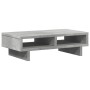 Soporte de pantalla madera ingeniería gris hormigón 50x27x15 cm de , Bases y elevadores para ordenadores - Ref: Foro24-854745...