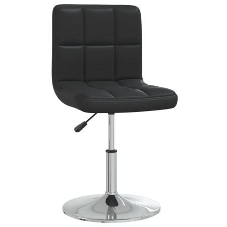 Silla de comedor cuero sintético negra de , Sillas de comedor - Ref: Foro24-3087439, Precio: 85,63 €, Descuento: %