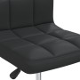 Silla de comedor cuero sintético negra de , Sillas de comedor - Ref: Foro24-3087439, Precio: 85,63 €, Descuento: %