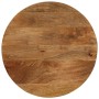 Solid mango wood round table top Ø 40x2.5 cm by , Table tops - Ref: Foro24-370070, Price: 29,48 €, Discount: %