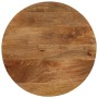 Tablero de mesa redondo madera maciza de mango Ø 50x2,5 cm de , Tableros para mesas - Ref: Foro24-370072, Precio: 46,31 €, De...