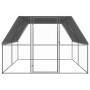 Galvanized steel chicken coop cage 3x4x2 m by , Cages and habitats for small animals - Ref: Foro24-3278818, Price: 291,99 €, ...