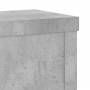 Plant stands 2 units gray wood concrete 15x15x20 cm by , Pot stands - Ref: Foro24-852891, Price: 26,60 €, Discount: %