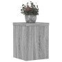 Soportes de plantas 2 uds madera gris Sonoma 15x15x20 cm de , Soportes para macetas - Ref: Foro24-852893, Precio: 27,99 €, De...