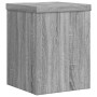 Plant stands 2 units gray Sonoma wood 15x15x20 cm by , Pot stands - Ref: Foro24-852893, Price: 27,99 €, Discount: %