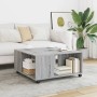 Mesa de centro madera de ingeniería gris Sonoma 80x80x40 cm de , Mesas de centro - Ref: Foro24-853178, Precio: 82,35 €, Descu...