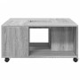 Mesa de centro madera de ingeniería gris Sonoma 80x80x40 cm de , Mesas de centro - Ref: Foro24-853178, Precio: 82,35 €, Descu...