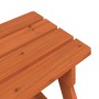 Picnic table for 4 children with umbrella hole made of fir wood. by , Garden tables - Ref: Foro24-3281615, Price: 90,50 €, Di...