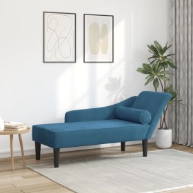 Sofa with blue velvet cushions by , Daybeds - Ref: Foro24-4007587, Price: 133,29 €, Discount: %